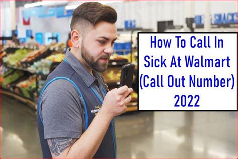 Need to call out sick from Walmart We&39;ve got you covered. . How to call in sick at walmart without win number